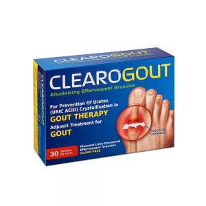 clearogout - adjunct treatment for gout