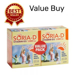 soria-d Vitamin-D3 value buy 2