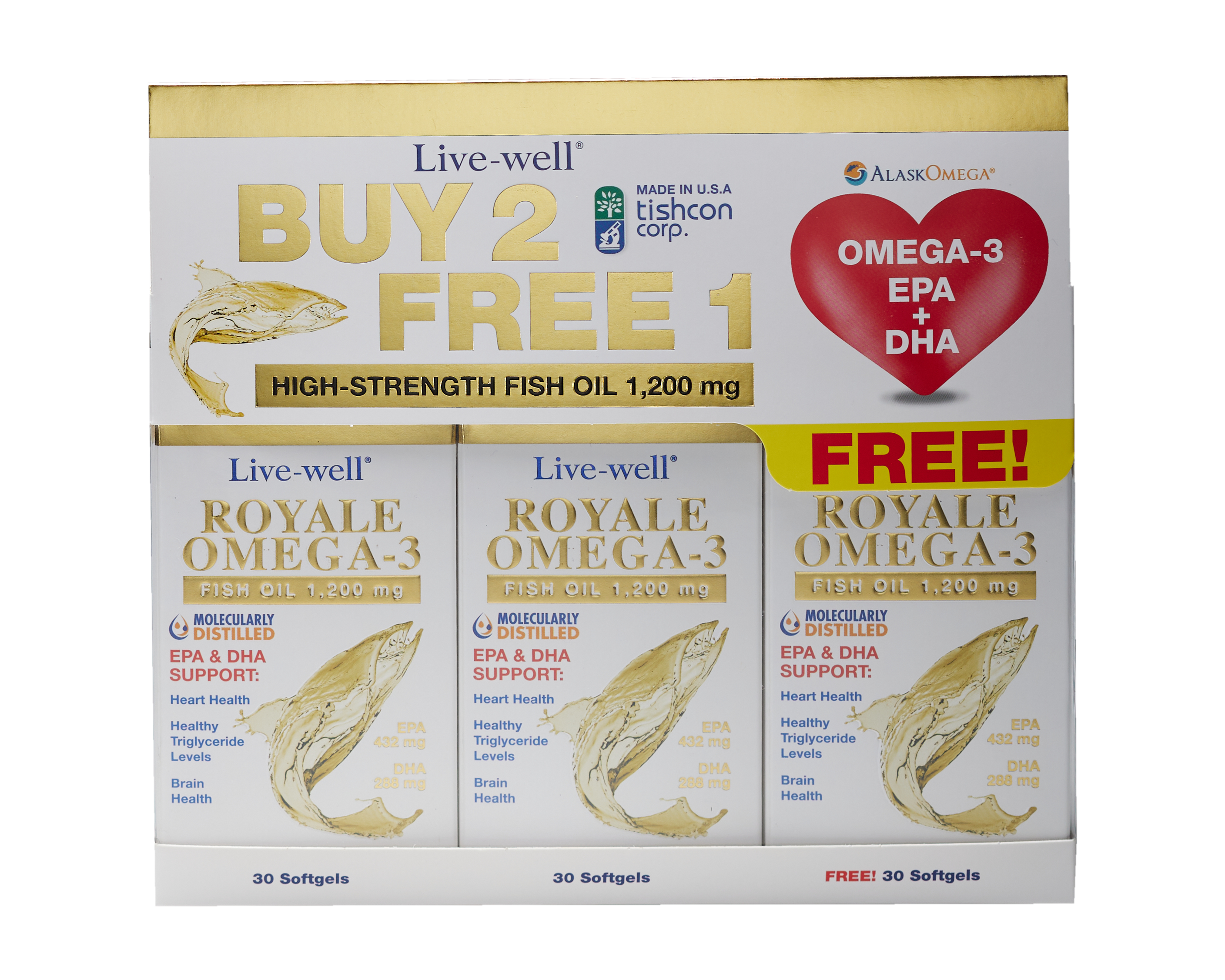 Omega 3 Fish Oil Promo Pack