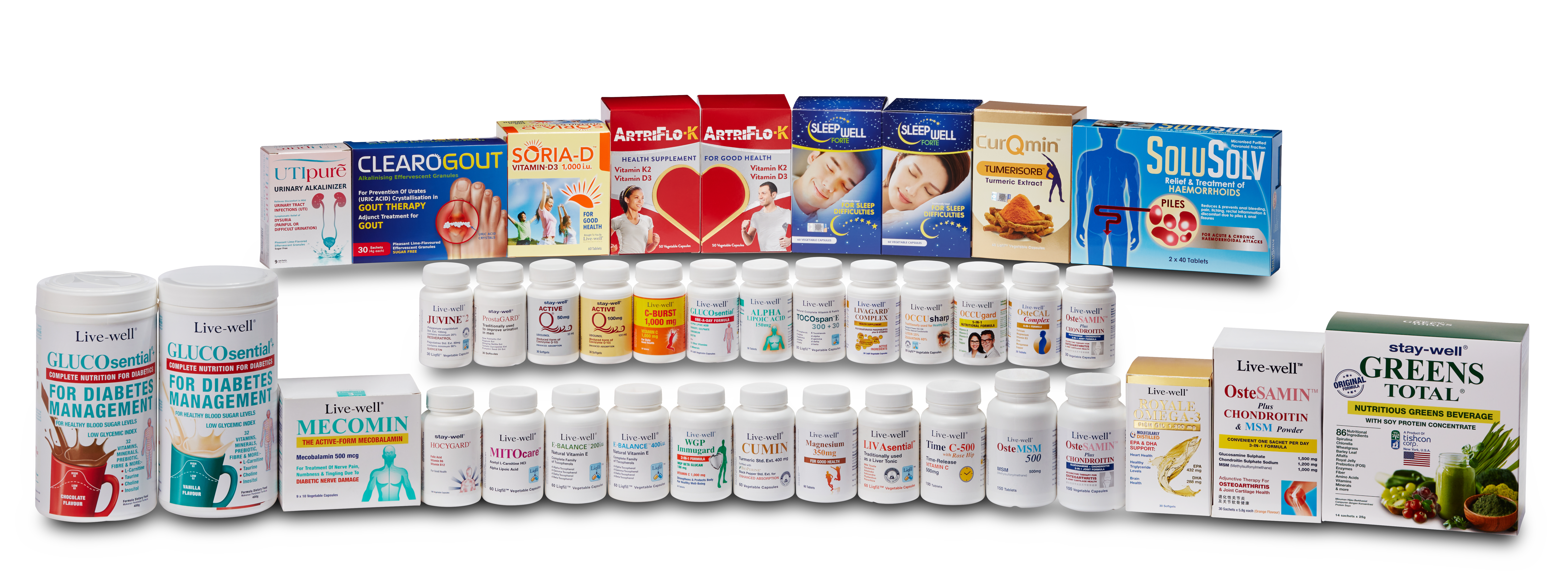 Live Well Product Supplements Vitamins